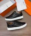 Viatu vya Ngozi vya Wanaume vya Santoni Moccasins - 3