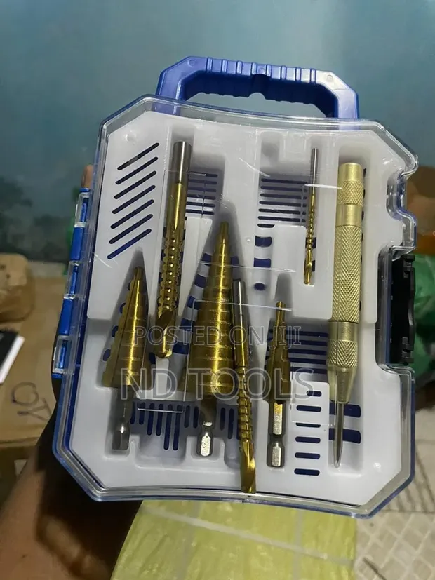 HSS Step Drill Bit Set 7pcs - 1