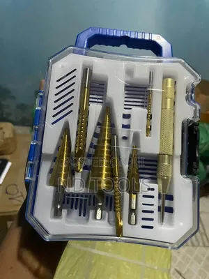 HSS Step Drill Bit Set 7pcs