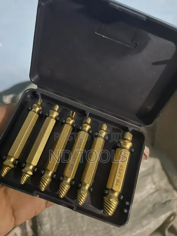 Screw Extractor Set - 6 Pieces - 1