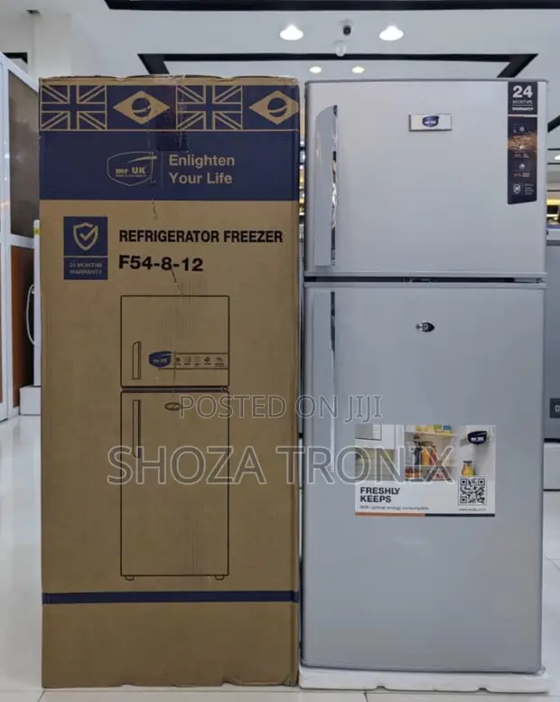 Mr. UK Fridge F54-8-12 Silver - 1