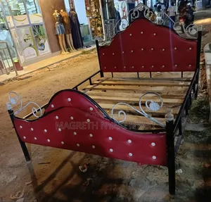 Used Bed Sofa 5x6 Maroon - Clean