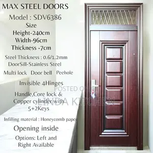 Max Steel Door - 240x96x7cm