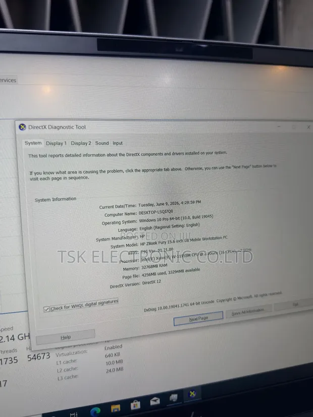 HP ZBook Fury 16 G9 Laptop - 32GB RAM, 512GB SSD, Intel Xeon - 1
