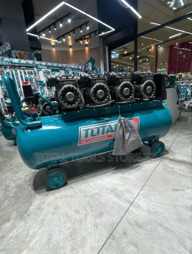 Total Silent Air Compressor 150L 6.4HP - 1
