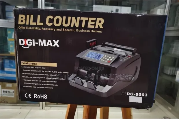 Digimax DG-6003 Mashine ya Kuhesabu Pesa - 1
