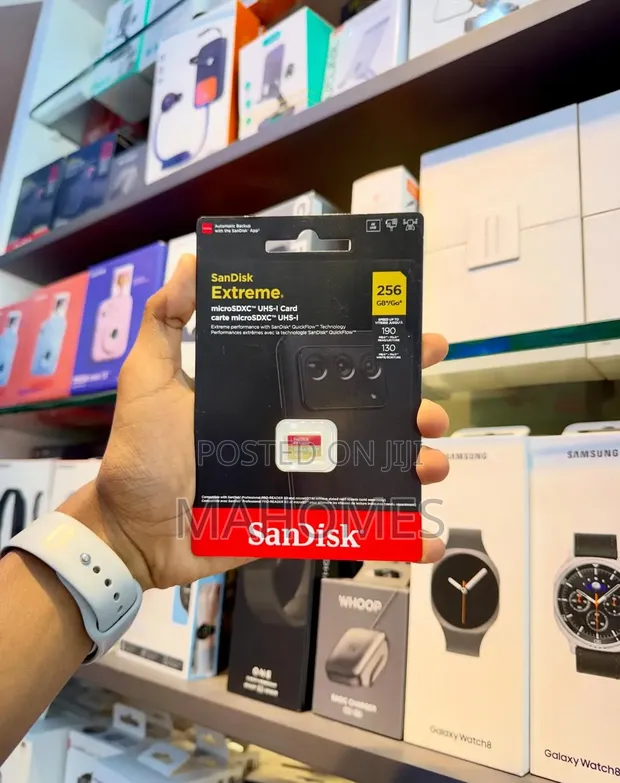 SanDisk Extreme 256GB Memory Card - 1