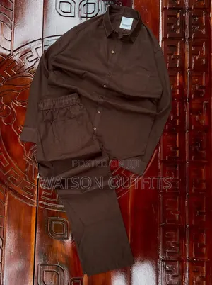 Brand New Men's Linen Shirts (2-Piece Set)