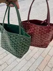 Goyard Anjou Mini Bag na Pochi ya Sarafu Inayotenganishwa - 5