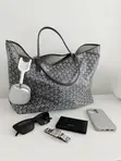 Goyard Saint Louis PM Tote Bag na Mkoba Mdogo wa Sarafu - 5