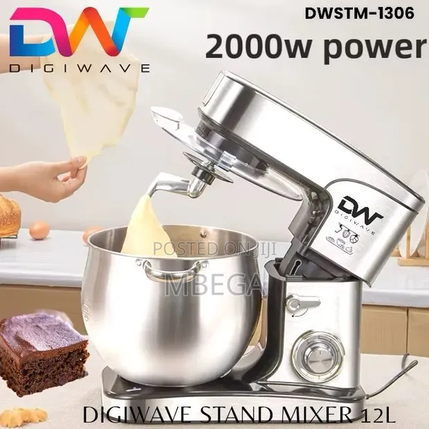 12L 2000W Stand Mixer - 1