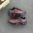 Men's Nike Shox Sneakers - Red Leather/Canvas - 1