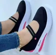 Women's Canvas Fashion Flats Shoes - 1