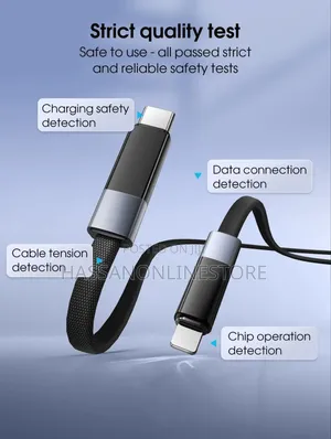 LDNIO LC241i 30W Auto Power-Off USB-C to Lightning Cable (1m)
