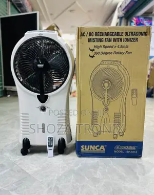 Sunca Air Cooler 4L with Rechargeable Battery