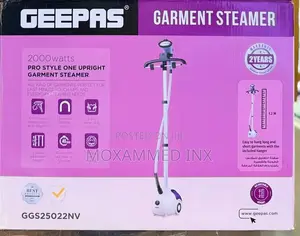 Geepas 2000W Upright Garment Steamer (GGS25022NV)