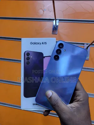 New Samsung Galaxy A15 5G 256GB Black