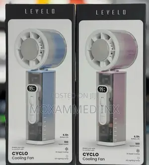 Levelo Cyclo Cooling Fan with Digital Display