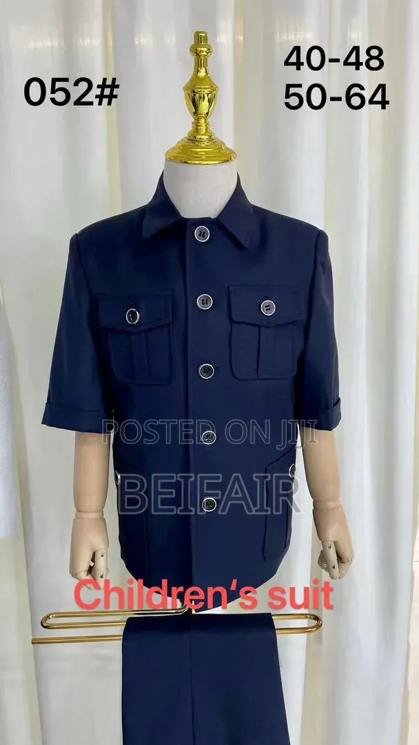 Kids Short Sleeve Kaunda Suit - 1