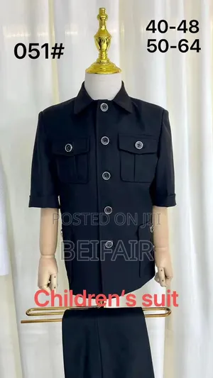 Kids Short Sleeve Kaunda Suit