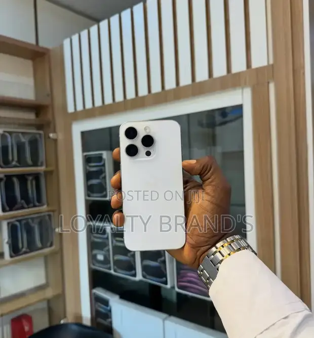 New Apple iPhone 15 Pro 128GB White (Non-Active) - 1