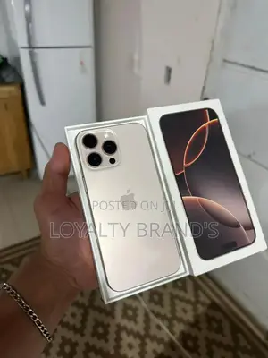 New Apple iPhone 16 Pro Max 256GB Gold