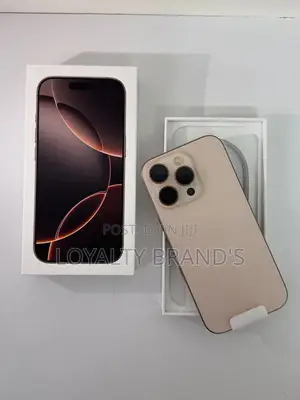 New Apple iPhone 16 Pro Max 256GB Gold