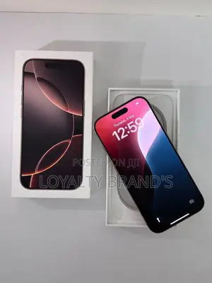 New Apple iPhone 16 Pro Max 256GB Gold