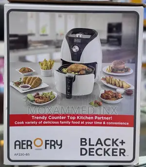Black+Decker Aerofry Air Fryer 2.5L-3.5L