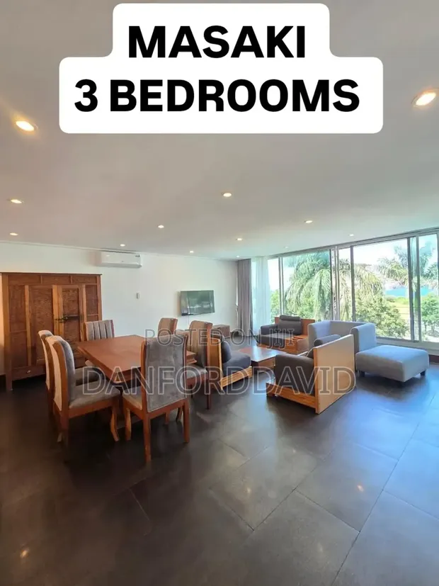 Furnished 3-Bedroom Apartment for Rent in Kahwa Real Estate, Masaki - 1