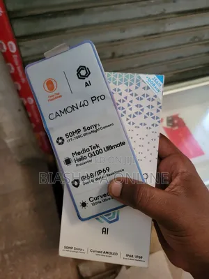 New Tecno Camon 40 Pro 5G 256GB Gray