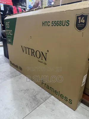 Vitron 55" 4K Frameless Smart TV