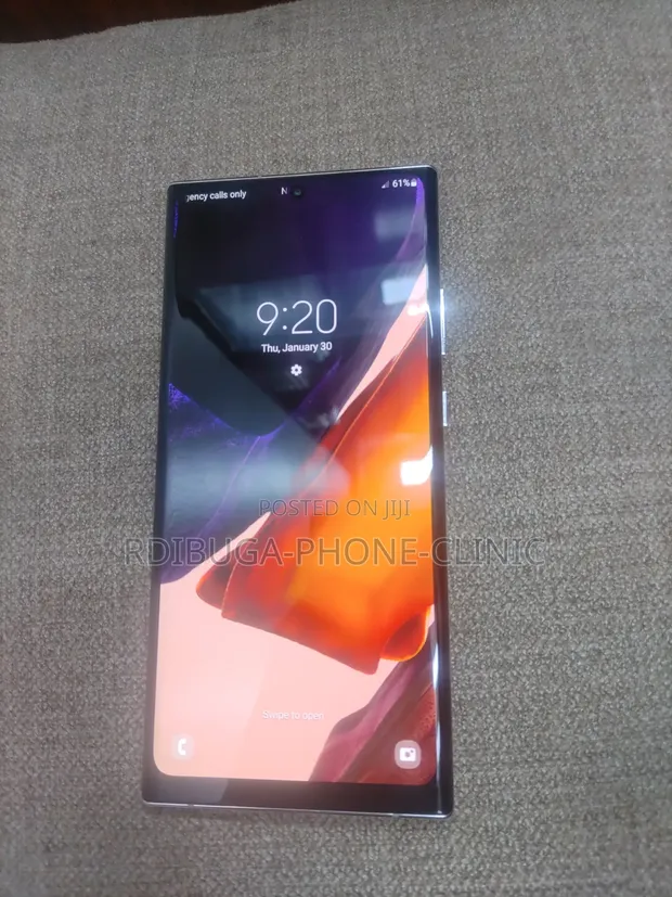 Samsung Galaxy S20 Ultra 5G 128GB Nyeupe - 1