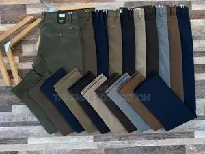 Marco Lorenzo Men's Multicolor Cardet Trousers - Brand New