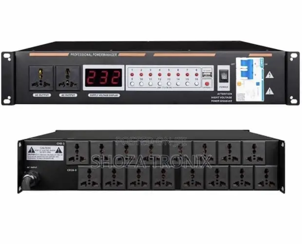 GAX-1602 Professional 18-Channel Power Sequence Controller - 1