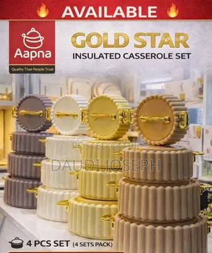 Hotpot Gold Star 4-Piece Cookware Set