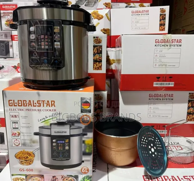 Globalstar Pressure Cooker GS-608 - 6 Liters - 1