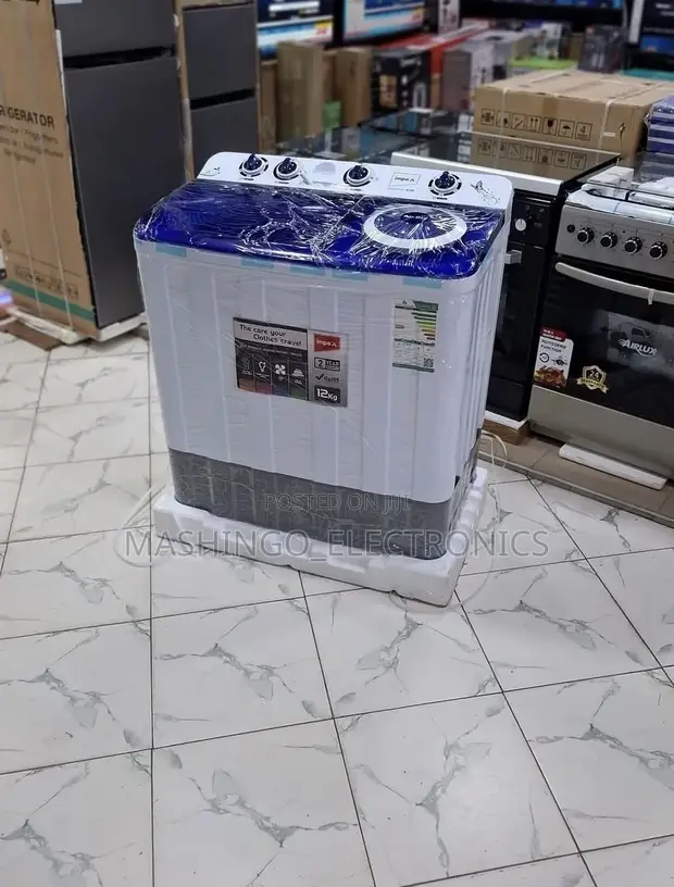 Impex WM1400TW 12kg Twin Tub Washing Machine - 1