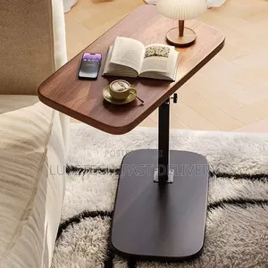 Adjustable C-Shaped Laptop Bedside Table