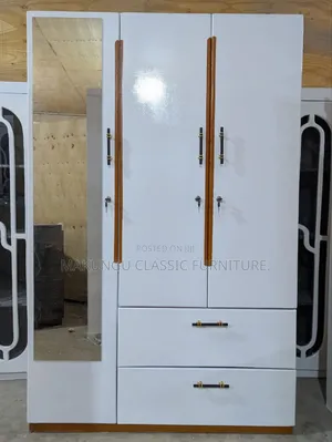 Woodstock 3-Door Wardrobe - Multicolored