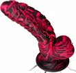 Colorful Dragon Dildo - Medium Size - 2