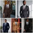 Men's 2-Piece Suits - 5 Colors Available - 1