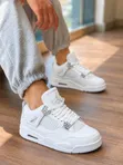 Men's Air Jordan 4 Sneakers - Purple - 2