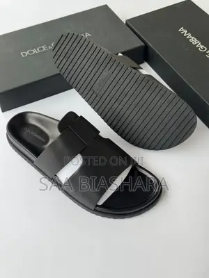 Dolce & Gabbana Men's Black Sandals