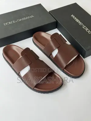Dolce & Gabbana Men's Brown Sandals