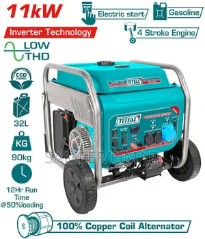 Total 11.0kW Gasoline Inverter Generator