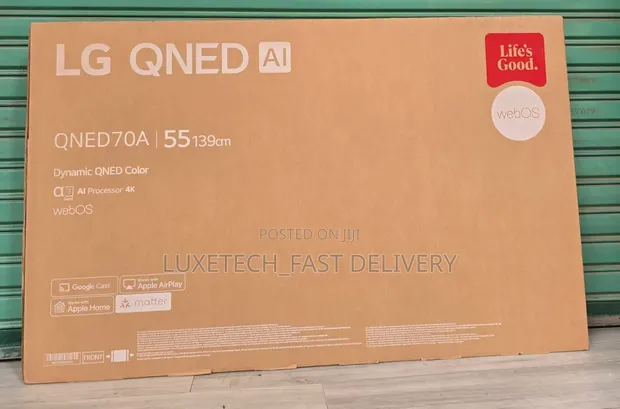 LG QNED70A 55-Inch 4K UHD Smart TV - 1