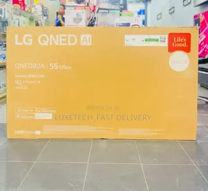 LG 55-Inch QNED82A Ultra HD Smart AI TV (2025)