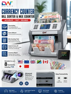 Digiwave Multi-Denomination Money Counter
