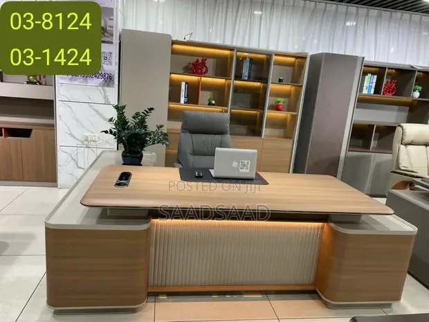 Executive Office Table Full Set 240cm - 1
